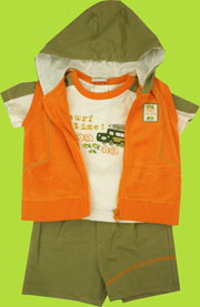 Absorba boy surfer outfit