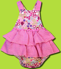 Beary Basics Dot Tastic Ruffle Sun Bubble 