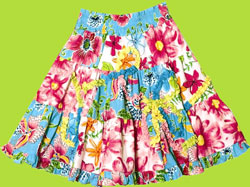 Beetlejuice Full Circle Tiered Skirt