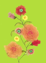 Beautiful Ribbon Flower Details