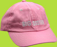 Betty Ann BIG SISTER Cotton Twill Baseball Cap 