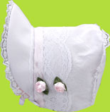 Betty Ann 2 Roses Sun Bonnet 