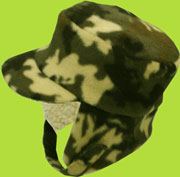 Betty Ann Camo Fleece Trooper Hat 