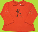 Catimini Sur La Route De Menphis Girls Long Sleeve Shirt