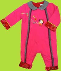 Catimini Spirit Couleur Fuchsia All in One Coverall 