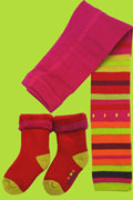 Catimini Spirit Couleur Striped Footless Tights and Socks