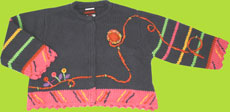 Catimini Spirit Couleur Encre Cardigan
