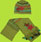 Catimini Spirit Ethnique Hat and Scarf Set