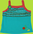 Catimini Spirit Ethnique Turquoise Tank Top