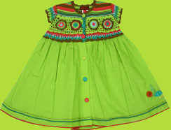 Catimini "Spirit Ethnique" Crochet Top Dress