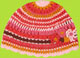 Catimini Urban Rose Crocheted Hat