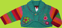 Catimini Spirit Couleur Turquoise Cardigan