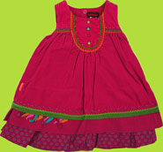 Catimini Spirit Couleur Sleeveless Corduroy Dress