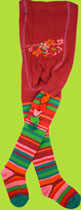 Catimini Spirit Couleur Berry Framboise Tights