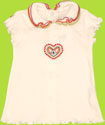 Catimini Poppy Sweetie Chemise white  top