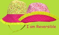 Catimini Spirit Couleur Reversible Floral Sun Hat