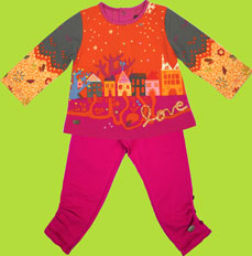 Catimini Spirit Ethnique All Over Print T-shirt