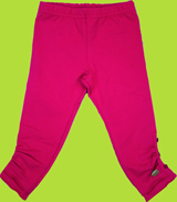 Catimini Les Essentiels Raspberry Legging w/Roushing 