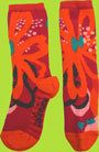 Catimini Spirit Ethnique Framboise Chaussettes 