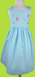  Under the Sea  Pin Tuck Dress