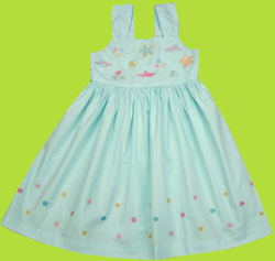 european embroidered sun dress