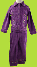  Corduroy Jacket and Pants