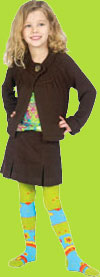 Country Kids Kiwi Twist TIghts