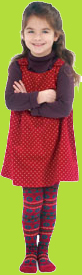 Tomato Whimsey Tights 