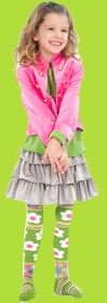 Country Kids Moss Mad Day Tights