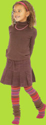 Country Kids Raspberry Big Color Tights