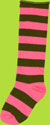 Country Kids Bubble Gum Roll Top Knee High Sock