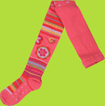 Country Kids Pink 3D Kaleidoscope Tights