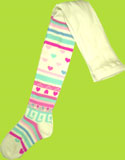 Country Kids Geometric Stripe Tights