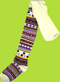 Country Kids Ivory Ditsy Dot Tights