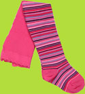 Country Kids Hot Pink Ministripe Tights
