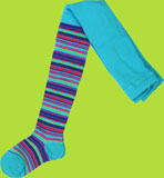 Country Kids Turquoise Spanlge Tights