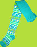 Country Kids Turquoise Flutterby Tights