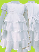 Children's White Occation Dress