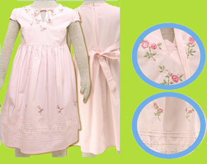 Pink Cotton Children's Dress