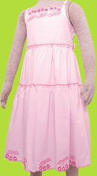 Pink Cotton Children's Dress