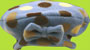 Flap Happy Dipped Dots Nordic Fleece Beret