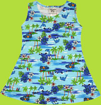 flap happy surfin safari dress