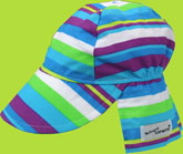 Flap Happy Bora Bora Stripe Flap Hat 