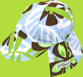 Flap Happy Brazilian Blues Flap Hat 