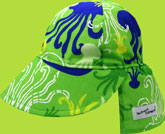 Flap Happy Jelly Fish Cotton Flap Hat