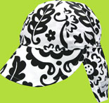 Vintage Scrolls Flap Hat UPF 50+ 