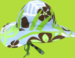 Flap Happy Brazilian Blues Floppy Hat 