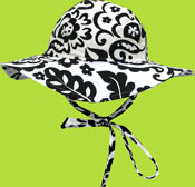 Vintage Scrolls Floppy Hat UPF 50+
