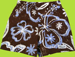 Flap Happy Endless Summer Microfiber Swim Trunks w/Swim Diaper UPF 50+