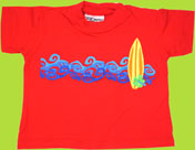 Flap Happy Red Board Brights T-Shirt